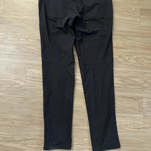 Lululemon ABC Pant Slim 34 Black Warpstreme